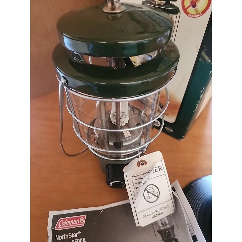 Vintage Coleman Northstar‎ Propane Lantern 2500-750 with Original Box.
